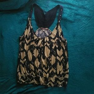 Blue Julie's Closet Studded Tank